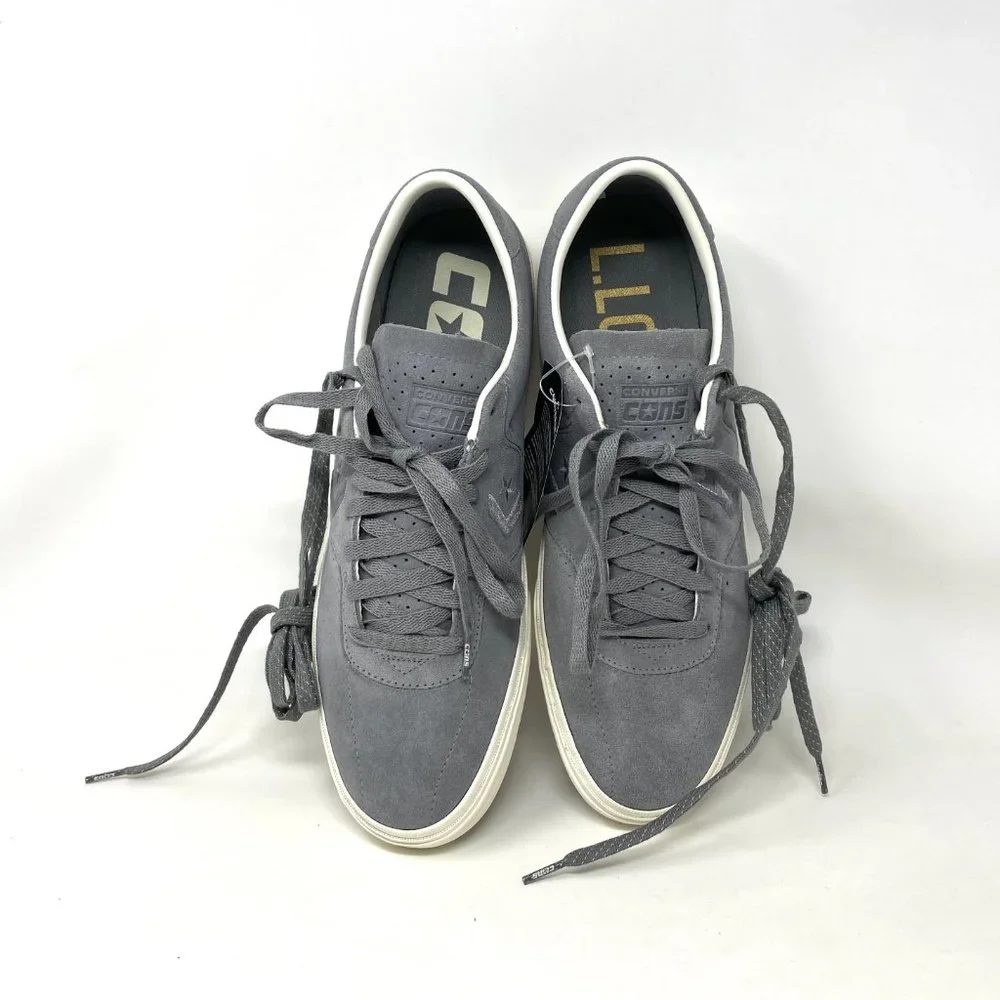 Converse Louie Lopez Pro OX Gray Low Top Shoes Men's Size Sneakers Suede 169493C - Picture 6 of 11